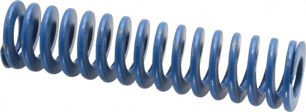 Associated Spring Raymond 103-516 Die Spring 1" Hole Dia, 1/2" Rod Dia, 4" Free Length, Blue