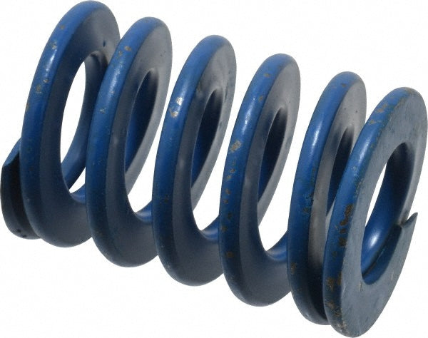 Associated Spring Raymond 103-607 Die Spring 1-1/4" Hole Dia, 5/8" Rod Dia, 1-3/4" Free Length, Blue