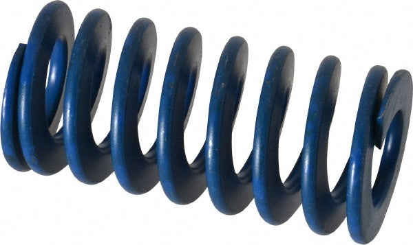 Associated Spring Raymond 103-610 Die Spring 1-1/4" Hole Dia, 5/8" Rod Dia, 2-1/2" Free Length, Blue