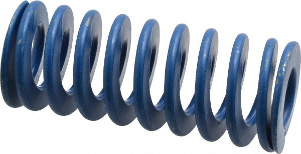 Associated Spring Raymond 103-612 Die Spring 1-1/4" Hole Dia, 5/8" Rod Dia, 3" Free Length, Blue