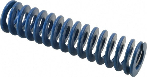 Associated Spring Raymond 103-620 Die Spring 1-1/4" Hole Dia, 5/8" Rod Dia, 5" Free Length, Blue