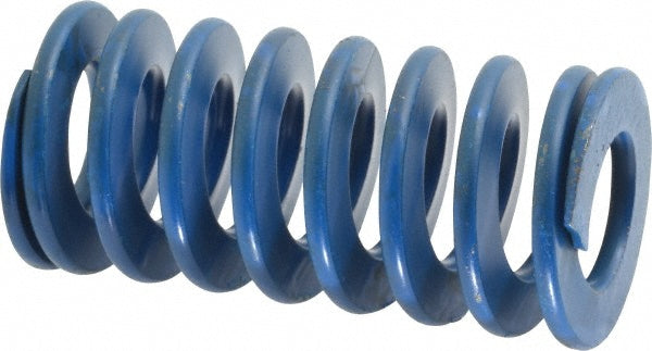Associated Spring Raymond 103-712 Die Spring 1-1/2" Hole Dia, 3/4" Rod Dia, 3" Free Length, Blue