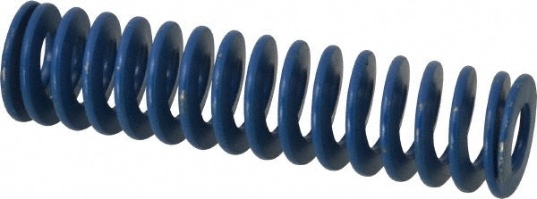 Associated Spring Raymond 103-724 Die Spring 1-1/2" Hole Dia, 3/4" Rod Dia, 6" Free Length, Blue