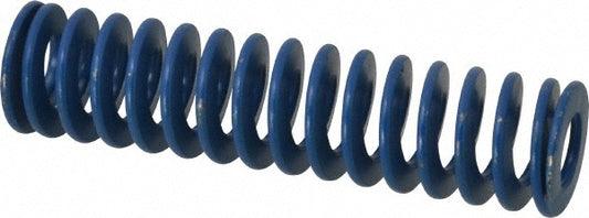 Associated Spring Raymond 103-724 Die Spring 1-1/2" Hole Dia, 3/4" Rod Dia, 6" Free Length, Blue