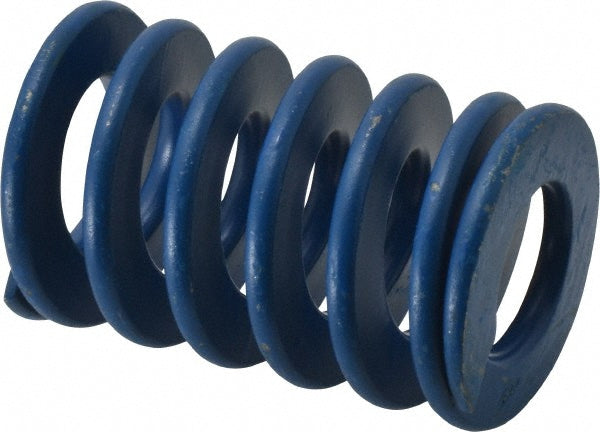 Associated Spring Raymond 103-812 Die Spring 2" Hole Dia, 1" Rod Dia, 3" Free Length, Blue