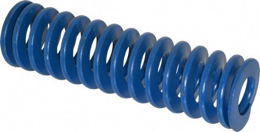 Associated Spring Raymond 103-828 Die Spring 2" Hole Dia, 1" Rod Dia, 7" Free Length, Blue