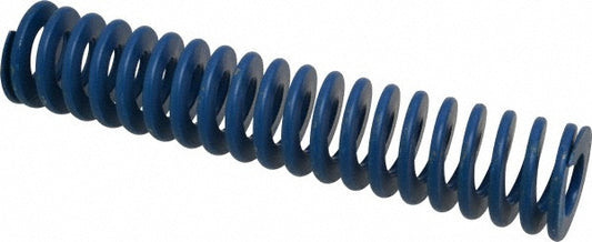 Associated Spring Raymond 103-840 Die Spring 2" Hole Dia, 1" Rod Dia, 10" Free Length, Blue