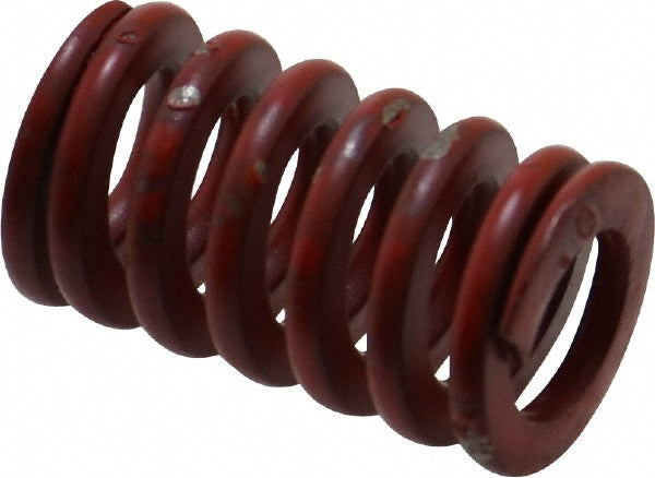 Associated Spring Raymond 104-304 Die Spring 5/8" Hole Dia, 11/32" Rod Dia, 1" Free Length, Red