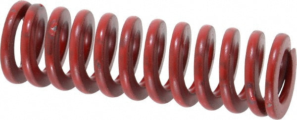 Associated Spring Raymond 104-308 Die Spring 5/8" Hole Dia, 11/32" Rod Dia, 2" Free Length, Red