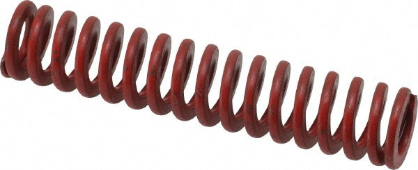 Associated Spring Raymond 104-312 Die Spring 5/8" Hole Dia, 11/32" Rod Dia, 3" Free Length, Red