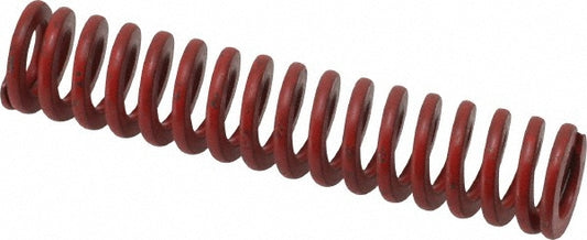 Associated Spring Raymond 104-312 Die Spring 5/8" Hole Dia, 11/32" Rod Dia, 3" Free Length, Red