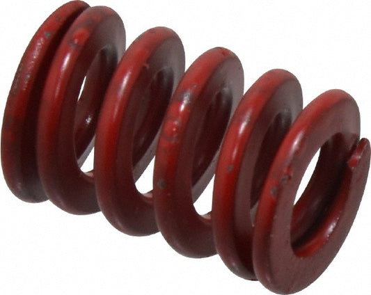 Associated Spring Raymond 104-404 Die Spring 3/4" Hole Dia, 3/8" Rod Dia, 1" Free Length, Red