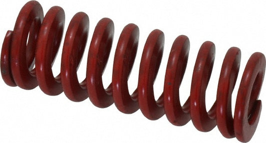 Associated Spring Raymond 104-408 Die Spring 3/4" Hole Dia, 3/8" Rod Dia, 2" Free Length, Red