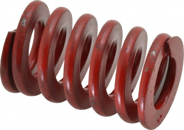 Associated Spring Raymond 104-506 Die Spring 1" Hole Dia, 1/2" Rod Dia, 1-1/2" Free Length, Red