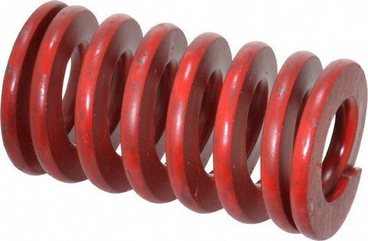 Associated Spring Raymond 104-507 Die Spring 1" Hole Dia, 1/2" Rod Dia, 1-3/4" Free Length, Red
