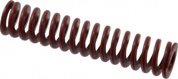 Associated Spring Raymond 104-518 Die Spring 1" Hole Dia, 1/2" Rod Dia, 4-1/2" Free Length, Red