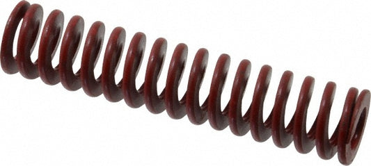 Associated Spring Raymond 104-518 Die Spring 1" Hole Dia, 1/2" Rod Dia, 4-1/2" Free Length, Red
