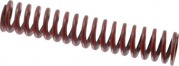 Associated Spring Raymond 104-520 Die Spring 1" Hole Dia, 1/2" Rod Dia, 5" Free Length, Red