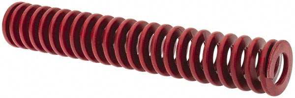 Associated Spring Raymond 104-524 Die Spring 1" Hole Dia, 1/2" Rod Dia, 6" Free Length, Red