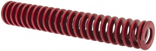 Associated Spring Raymond 104-524 Die Spring 1" Hole Dia, 1/2" Rod Dia, 6" Free Length, Red