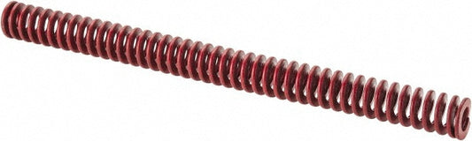 Associated Spring Raymond 104-548 Die Spring 1" Hole Dia, 1/2" Rod Dia, 12" Free Length, Red