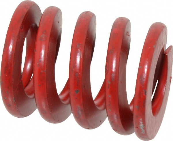 Associated Spring Raymond 104-606 Die Spring 1-1/4" Hole Dia, 5/8" Rod Dia, 1-1/2" Free Length, Red