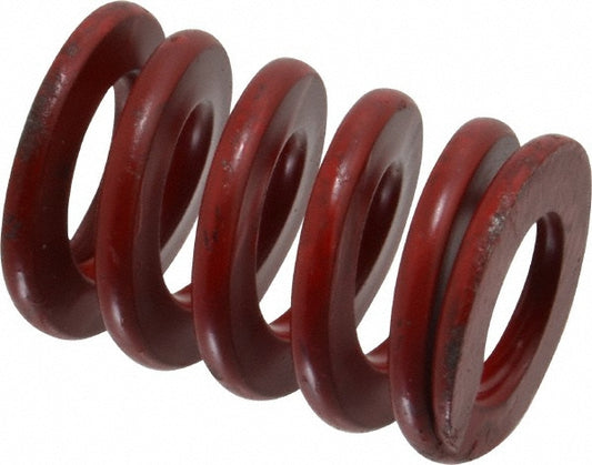 Associated Spring Raymond 104-607 Die Spring 1-1/4" Hole Dia, 5/8" Rod Dia, 1-3/4" Free Length, Red