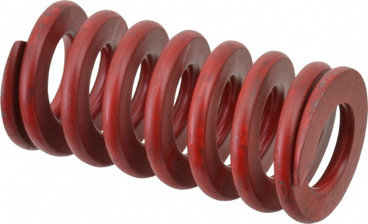 Associated Spring Raymond 104-610 Die Spring 1-1/4" Hole Dia, 5/8" Rod Dia, 2-1/2" Free Length, Red