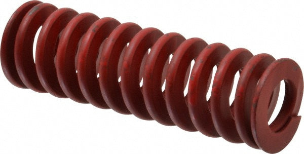 Associated Spring Raymond 104-616 Die Spring 1-1/4" Hole Dia, 5/8" Rod Dia, 4" Free Length, Red