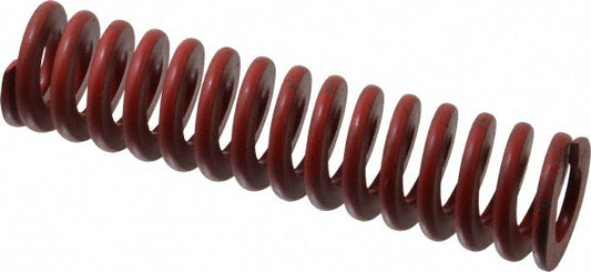 Associated Spring Raymond 104-620 Die Spring 1-1/4" Hole Dia, 5/8" Rod Dia, 5" Free Length, Red
