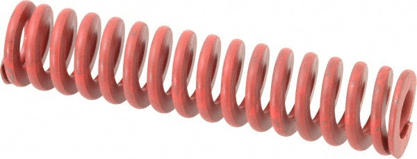 Associated Spring Raymond 104-622 Die Spring 1-1/4" Hole Dia, 5/8" Rod Dia, 5-1/2" Free Length, Red