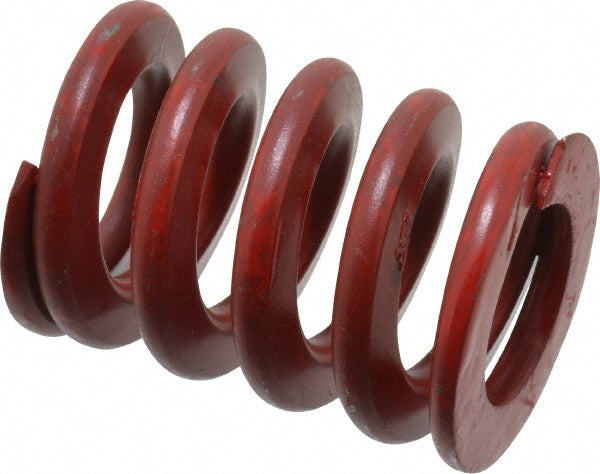 Associated Spring Raymond 104-708 Die Spring 1-1/2" Hole Dia, 3/4" Rod Dia, 2" Free Length, Red