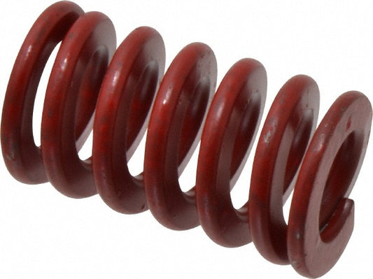 Associated Spring Raymond 104-710 Die Spring 1-1/2" Hole Dia, 3/4" Rod Dia, 2-1/2" Free Length, Red