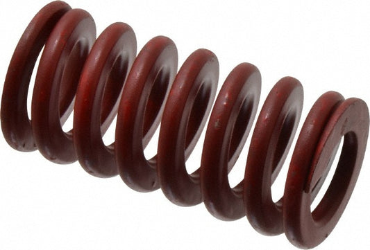 Associated Spring Raymond 104-712 Die Spring 1-1/2" Hole Dia, 3/4" Rod Dia, 3" Free Length, Red