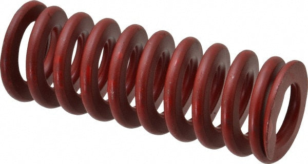 Associated Spring Raymond 104-716 Die Spring 1-1/2" Hole Dia, 3/4" Rod Dia, 4" Free Length, Red