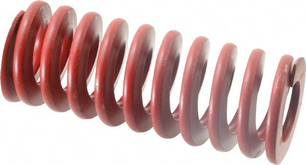 Associated Spring Raymond 104-820 Die Spring 2" Hole Dia, 1" Rod Dia, 5" Free Length, Red