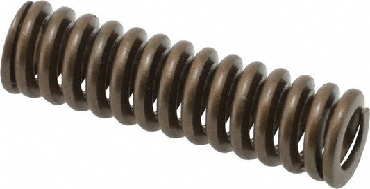 Associated Spring Raymond 105-105 Die Spring 3/8" Hole Dia, 3/16" Rod Dia, 1-1/4" Free Length, Gold