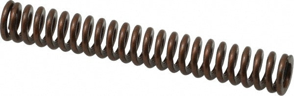 Associated Spring Raymond 105-110 Die Spring 3/8" Hole Dia, 3/16" Rod Dia, 2-1/2" Free Length, Gold