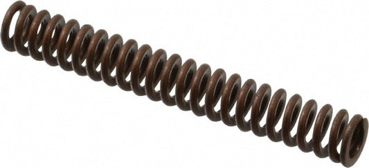 Associated Spring Raymond 105-214 Die Spring 1/2" Hole Dia, 9/32" Rod Dia, 3-1/2" Free Length, Gold