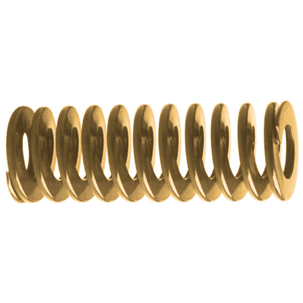 Associated Spring Raymond 105-418 Die Spring 3/4" Hole Dia, 3/8" Rod Dia, 4-1/2" Free Length, Gold