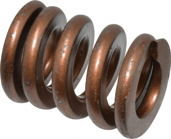 Associated Spring Raymond 105-505 Die Spring 1" Hole Dia, 1/2" Rod Dia, 1-1/4" Free Length, Gold