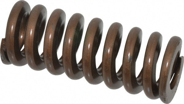 Associated Spring Raymond 105-510 Die Spring 1" Hole Dia, 1/2" Rod Dia, 2-1/2" Free Length, Gold