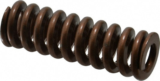Associated Spring Raymond 105-512 Die Spring 1" Hole Dia, 1/2" Rod Dia, 3" Free Length, Gold