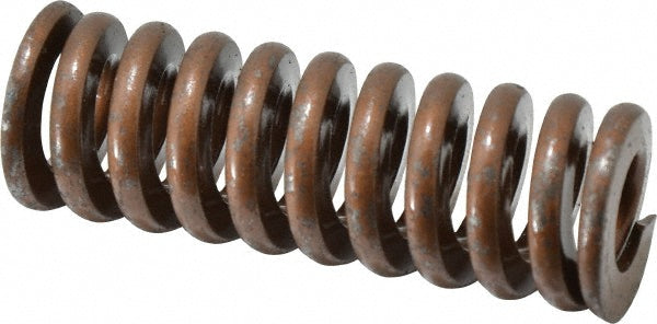 Associated Spring Raymond 105-614 Die Spring 1-1/4" Hole Dia, 5/8" Rod Dia, 3-1/2" Free Length, Gold