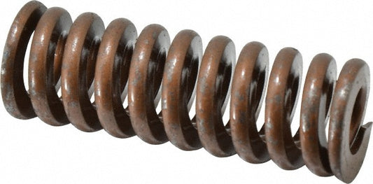 Associated Spring Raymond 105-614 Die Spring 1-1/4" Hole Dia, 5/8" Rod Dia, 3-1/2" Free Length, Gold