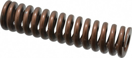 Associated Spring Raymond 105-620 Die Spring 1-1/4" Hole Dia, 5/8" Rod Dia, 5" Free Length, Gold