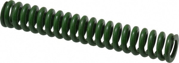 Associated Spring Raymond 106-212 Die Spring 1/2" Hole Dia, 9/32" Rod Dia, 3" Free Length, Green