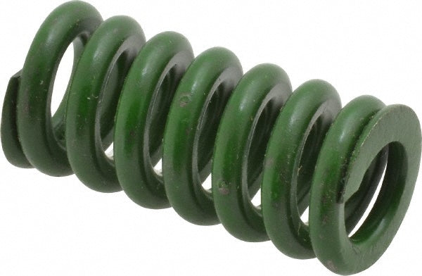 Associated Spring Raymond 106-305 Die Spring 5/8" Hole Dia, 11/32" Rod Dia, 1-1/4" Free Length, Green