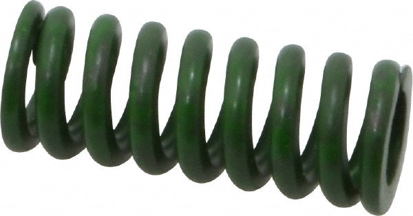 Associated Spring Raymond 106-306 Die Spring 5/8" Hole Dia, 11/32" Rod Dia, 1-1/2" Free Length, Green