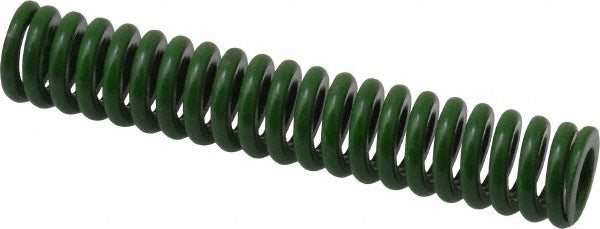 Associated Spring Raymond 106-314 Die Spring 5/8" Hole Dia, 11/32" Rod Dia, 3-1/2" Free Length, Green
